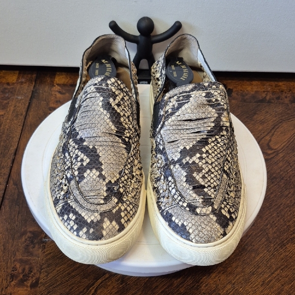 Tory Burch Huarache Weave Shoes sz.10M (#1063)Snake Embossed Pattern. - Picture 2 of 16